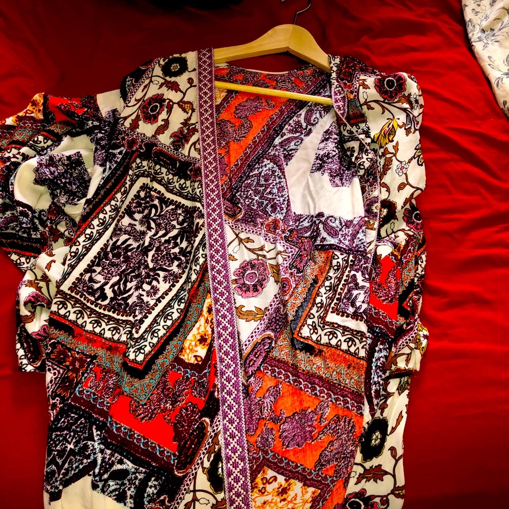 Print kimono